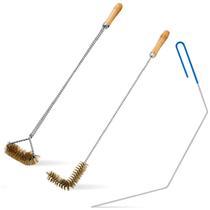 Ferramentas de limpeza para fritadeiras Nuenen Escova em forma de L de 68 cm Deep Clean Ferramentas de limpeza para fritadeiras Nuenen Escova em forma de L de 68 cm Deep Clean