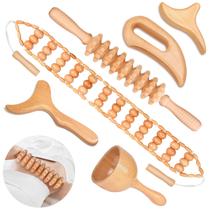 Ferramentas de massagem para terapia de madeira JUANWAN 12 em 1 Body Sculpting Ferramentas de massagem para terapia de madeira JUANWAN 12 em 1 Body Sculpting