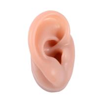 Ferramentas De Prática De Tatuagem Modelo De Piercing De Silicone De Orelha Macia Com Kit De Suporte
