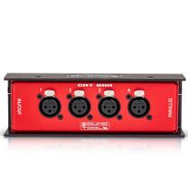 Ferramentas de som Stage Box CAT Box FX Female XLR com áudio analógico