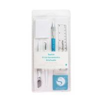 Ferramentas Essenciais Azul Silhouette - Kit com 6 Peças