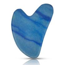 Ferramentas faciais Gua Sha Contrybox Jade Guasha para rosto e olhos