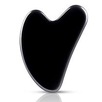 Ferramentas faciais Gua Sha Contrybox Obsidian para rosto e olhos Ferramentas faciais Gua Sha Contrybox Obsidian para rosto e olhos