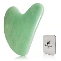 Ferramentas faciais Gua Sha Flagest Gua Sha Stone Nature Jade