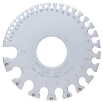 Ferramentas gerais de calibre redondo de arame, tamanho 20, cetim, 8 cm de diâmetro