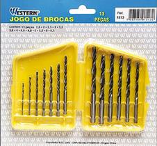 Ferramentas jogo brocas 13 pcs - UTILIDADES/WESTERN Ferramentas jogo brocas 13 pcs - UTILIDADES/WESTERN