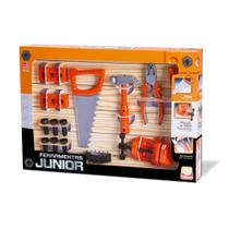 Ferramentas Junior Brinquedo Infantil Kit c/ 19 Peças - Silmar Plasticos Ltda