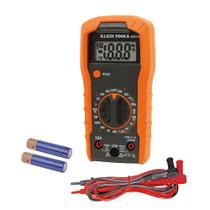 Ferramentas klein MM300 Multimeter, Voltmeter Digital, medidor de tensão AC/DC, Corrente, Resistência, Testes de Bateria, Diodos e Continuidade, 600V