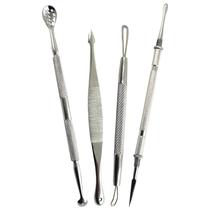Ferramentas para remover cravos Pimple Popper Krisp Beauty (conjunto de 4 peças)