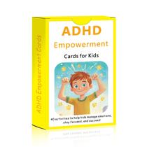 Ferramentas para TDAH Uflognirz Cartões de Habilidades de Enfrentamento e Regulação Emocional