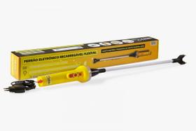 Ferrão eletrônico recarregável flexível com lanterna zebu 4626-4
