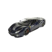 Ferrari 488 Pista 1:24 Bburago Azul Ferrari 488 Pista 1:24 Bburago Azul