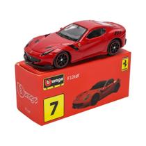 Ferrari ENZO SF90 SP3 1:64 Modelo De Liga Leve Carro Bburago Clássico Requintado Brinquedo Presente
