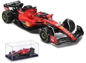 Ferrari F-1 Sf23 com Piloto Charles Leclerc 16 Burago 1/43