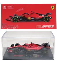 Ferrari F1 SF23 - Charles Leclerc 16 - Acrílico - Formula 1 2023 - Ferrari Racing - 1/43 - Bburago