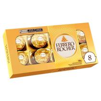 Ferrero Bombom Ferrero Rocher Caixa 100g 8 Unidades