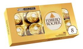 Ferrero Rocher 8Un: Luxo, Crocância E Puro Sabor