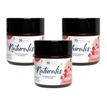 Ferrite Naturalis 30 Cáps Ferro Ácido Fólico Kit 3 Potes