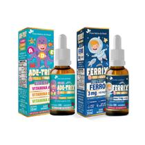 Ferrix 30ml + Vitamina Ade-trix 30ml - Flora nativa do Brasil