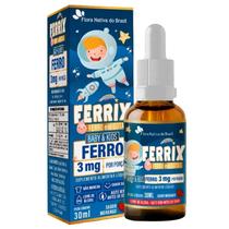Ferrix (Ferro 3Mg/Porcao) 30Ml Sabor Morango