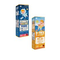 Ferrix Ferro + D Trix Vitamina D3 - Kids - Flora Nativa