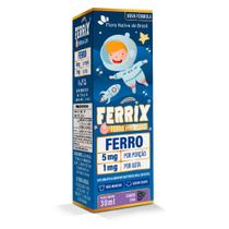 Ferrix Ferro Infantil 30ml Uva Flora Nativa Ferrix Ferro Infantil 30ml Uva Flora Nativa