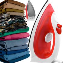 Ferro A Vapor 110v 127v Vermelho Antiaderente Com Função Spray 1300w Kian Ferro A Vapor 110v 127v Vermelho Antiaderente Com Função Spray 1300w Kian