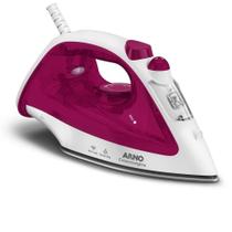 Ferro A Vapor Arno Essentialgliss 127V - Branco/ Rosa