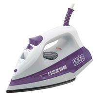 Ferro À Vapor Black E Decker 1200w Branco/Roxo Fx1000