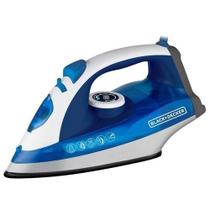 Ferro A Vapor Black E Decker 220v 1200w Base Antiaderente Azul