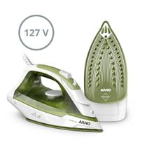 Ferro a Vapor Ecogliss Arno com Base em Ceramica e Modo Eco 1200W FEC2 Verde 127V Ferro a Vapor Ecogliss Arno com Base em Ceramica e Modo Eco 1200W FEC2 Verde 127V