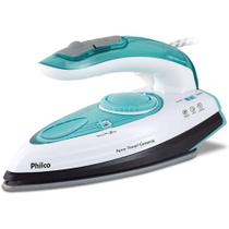 Ferro a Vapor Philco Travel Ceramic Bivolt Verde e Branco Ferro a Vapor Philco Travel Ceramic Bivolt Verde e Branco