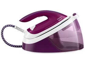 Ferro a Vapor Philips Walita Branco e Roxo Perfect Care Compact Ferro a Vapor Philips Walita Branco e Roxo Perfect Care Compact
