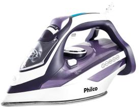 Ferro a Vapor Ultra Turbo 2000W Philco Ceramic Gliss Roxo 220V Ferro a Vapor Ultra Turbo 2000W Philco Ceramic Gliss Roxo 220V