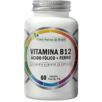 Ferro + Ácido Fólico + B12 60 cápsulas - Flora Nativa