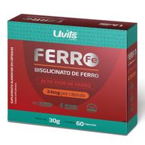 Ferro Bisglicinato 60 Capsulas Uvits