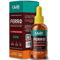 Ferro Bisglicinato Liquido de alta Absorção 30ml - Uvits