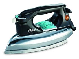 Ferro Clássico Oster, Base de Alumínio, Controle de Temperatura Variável, Passar a Vapor ou Seco, Anti-Gotejamento