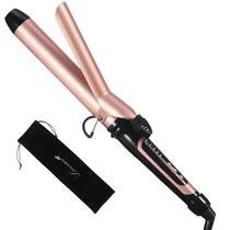 Ferro de frisar LANVIER Long Barrel 3,2 cm para cabelos médios a longos
