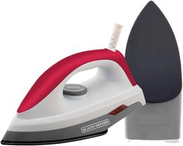 Ferro de Passar a Seco Black E Decker F300br - Branco e Vermelho - 110V