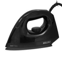 Ferro de Passar a Seco Mallory EASY PASS - 1250W, Base Antiaderente, Preto Ferro de Passar a Seco Mallory EASY PASS - 1250W, Base Antiaderente, Preto