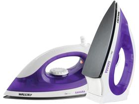 Ferro de Passar a Seco Mallory - Sahara Roxo e Branco