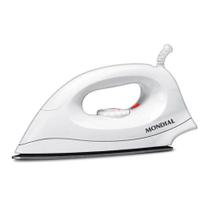 Ferro de Passar a Seco Mondial Base de Alumínio Salva Botões FSN-55-W Ferro de Passar a Seco Mondial Base de Alumínio Salva Botões FSN-55-W