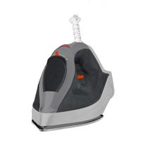 Ferro de Passar a Seco/Vapor Mallory Jupiter Maxx - Base Antiaderente, Cinza/Laranja/Branco Ferro de Passar a Seco/Vapor Mallory Jupiter Maxx - Base Antiaderente, Cinza/Laranja/Branco