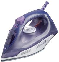 Ferro de Passar a Vapor 1200W Black Decker 340ml Lilas Branco 127V Ferro de Passar a Vapor 1200W Black Decker 340ml Lilas Branco 127V