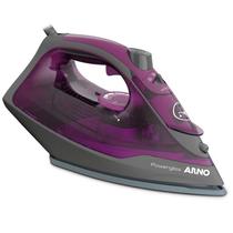 Ferro De Passar a Vapor Arno Fpo1 Powergliss Com Funcao Spray - Cinza/roxo 220v