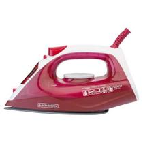 Ferro de passar a vapor, base antiaderente, rosa, vapor extra/vertical, FX2250-BR, Black+Decker