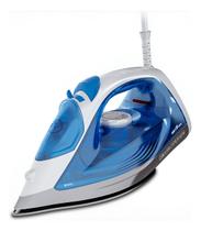 Ferro De Passar A Vapor Britânia 320ml Base Cerâmica Bfv70 Cor Azul