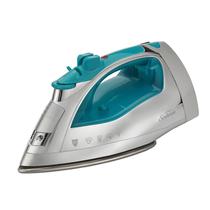 Ferro de Passar a Vapor Iron Sunbeam Steammaster 1400W - Cabo Retrátil Cromado/Azulado