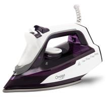 Ferro de Passar a Vapor OMAIGA 1750W 400ml Roxo com Desligamento Automático Ferro de Passar a Vapor OMAIGA 1750W 400ml Roxo com Desligamento Automático